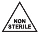 Nicht steril